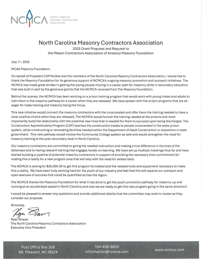 North Carolina Prison Pathway Program